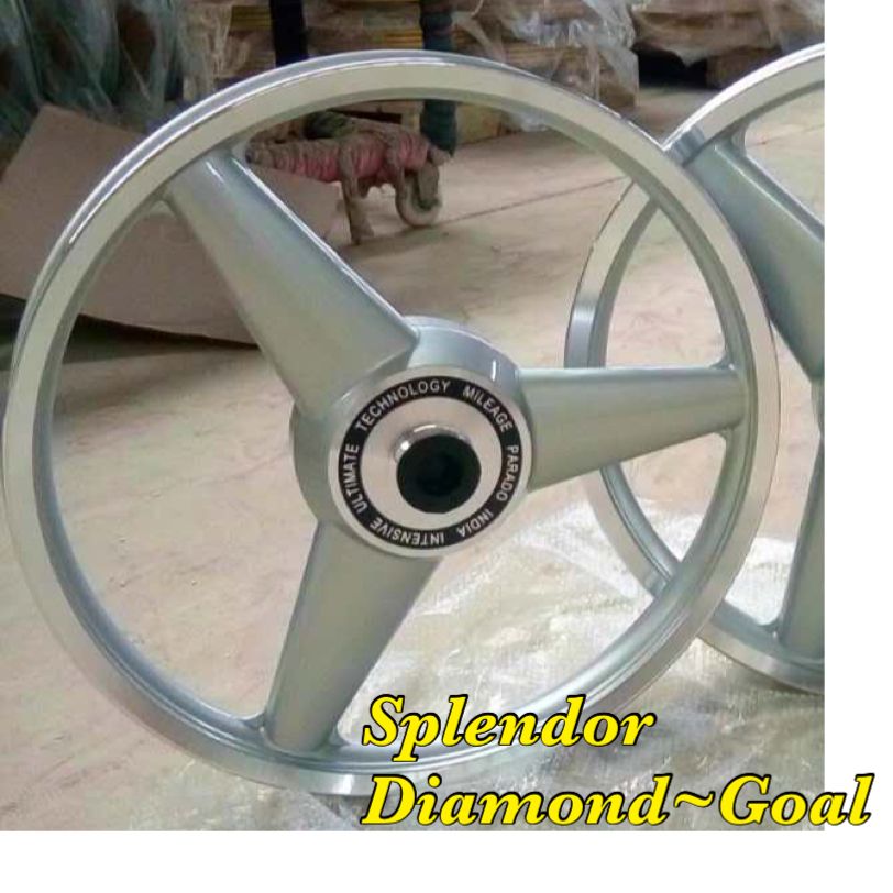 parado alloy wheels for splendor