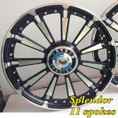 splendor bike mag wheel
